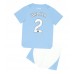Manchester City Kyle Walker #2 Dětské Oblečení Domácí Dres 2023-24 Krátkým Rukávem (+ trenýrky)